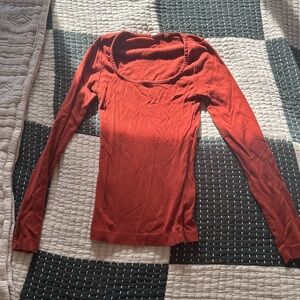 SOLD KOTN long sleeve scoop neck top XS